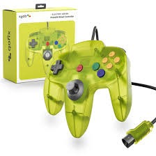 Electric Green N64 Controller